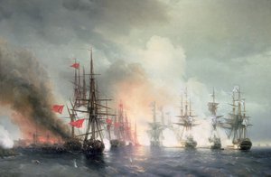 1853年11月18日、1853年のロシア-トルコ海におけるシノップの戦い